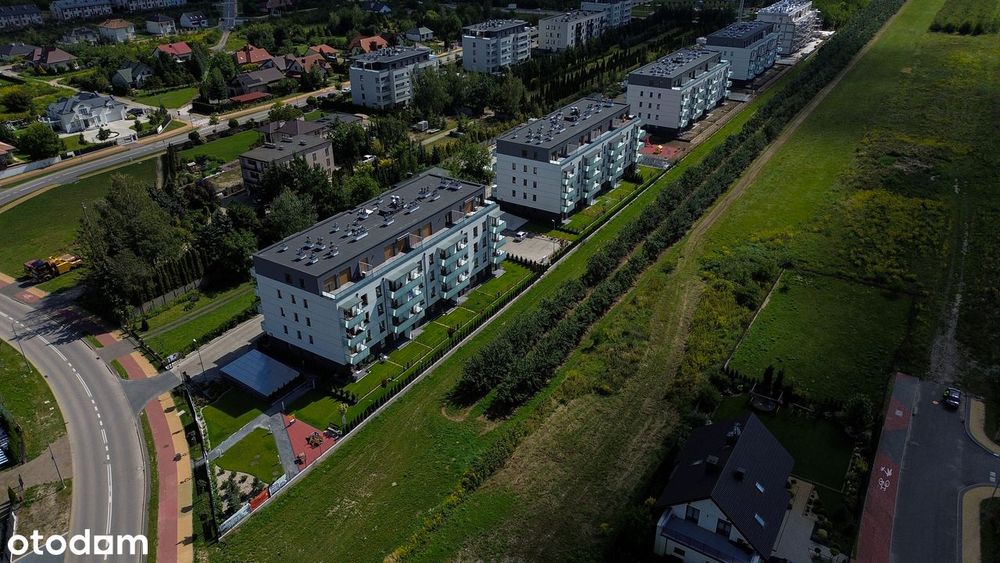 Nowe, wykończone 2-pokojowe mieszkanie z dużym balkonem