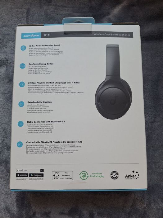 Навушники anker q11i  open box