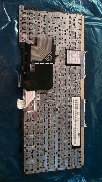 Teclado para portátil Lenovo THINKPAD X240 X250 X260 Preto