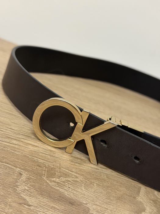 Ремінь Calvin Klein original, пасок кельвін кляйн оригінал двосторонній