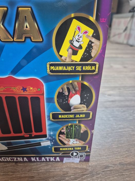 Magiczna klatka. Zabawka dla dziecka.