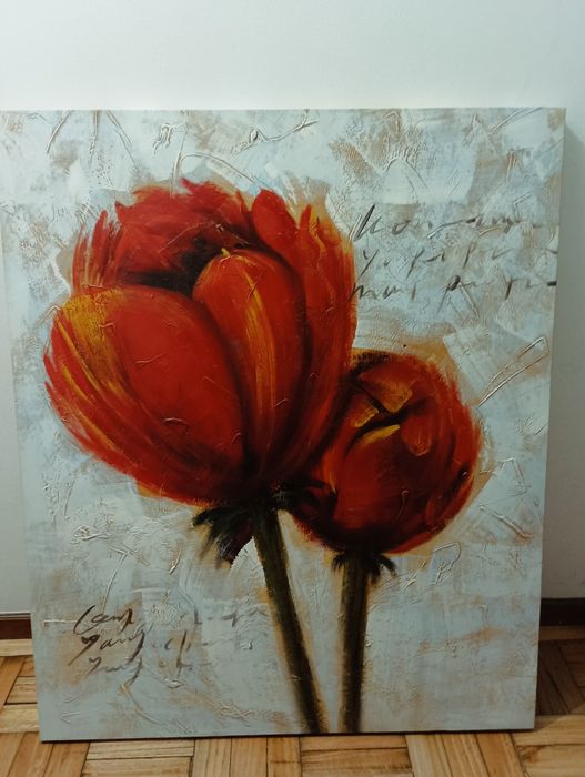 Quadro tulipas 100x120