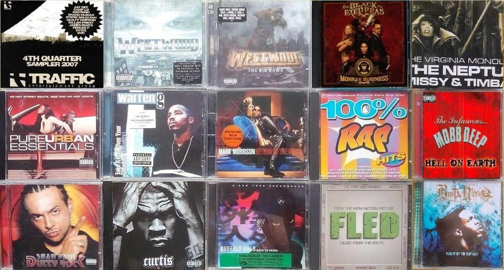 V.A HIPHOP R＆B 30枚 Rap 90 hip hop r&b vinyl dj пластинки CD аудио кассеты рэп хип хоп