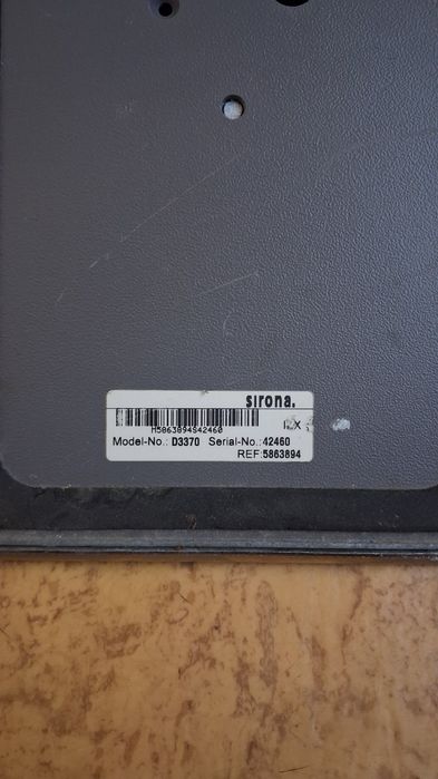 Стоматологічна педаль Sirona Model D3370