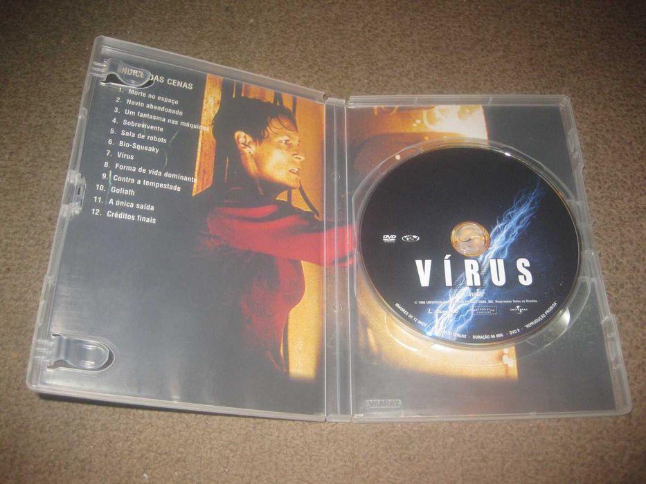 DVD "Vírus" com Jamie Lee Curtis/Raro!
