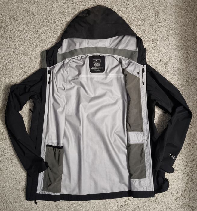 Kurtka męska LL Bean membrana TEK O2 trekking sportowa wyprawowa