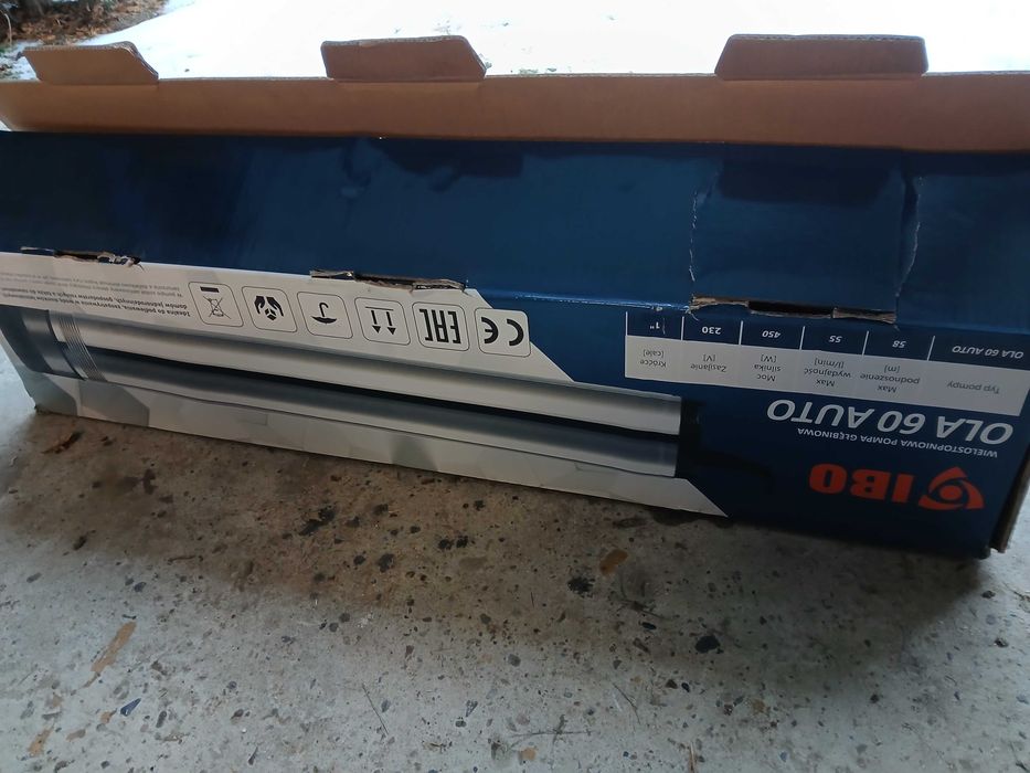 POMPA OLA auto 60 IBO 450W nowa