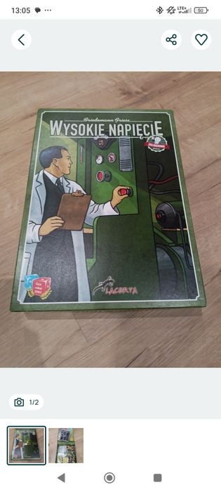 Wysokie Napięcie gra planszowa