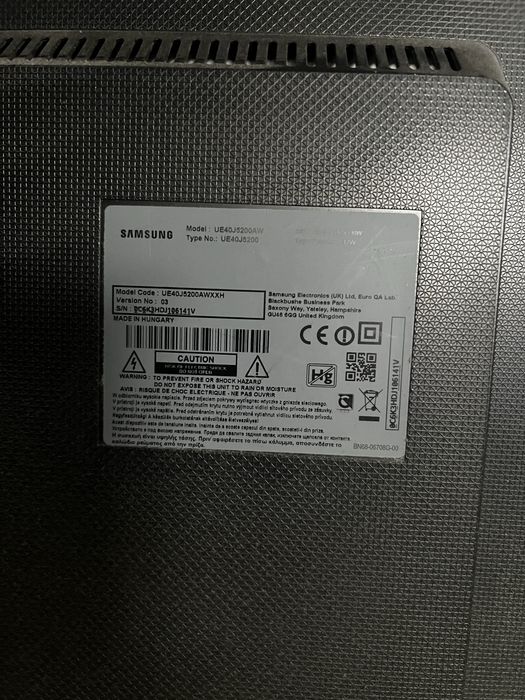TV Samsung 40 cali.