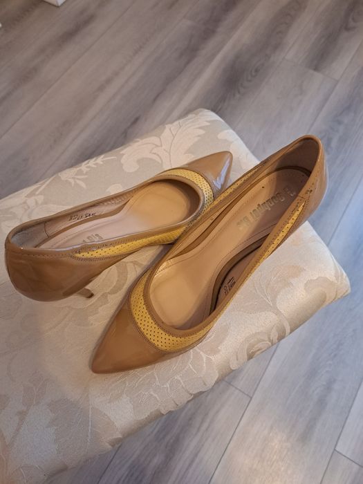 Czółenka damskie roz. 39 skóra