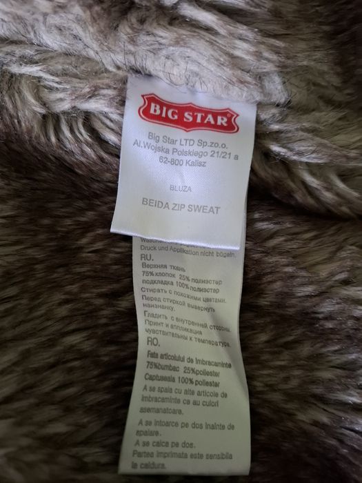 Kurtka damska BIG STAR z futerkiem, rozm. M/L