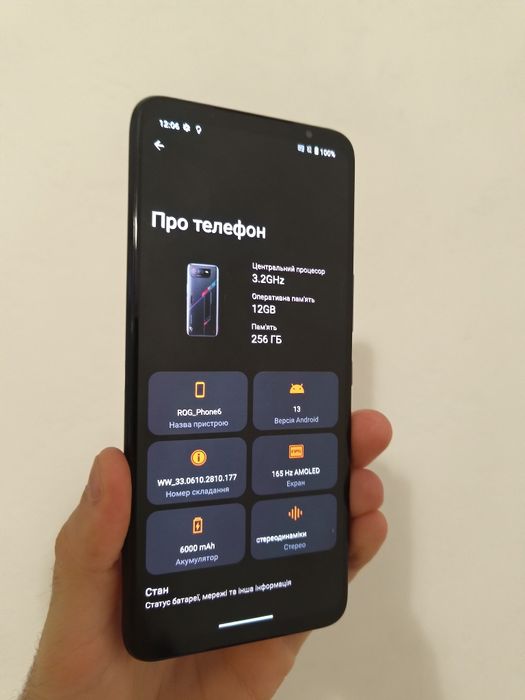 ASUS ROG Phone 6 12/256