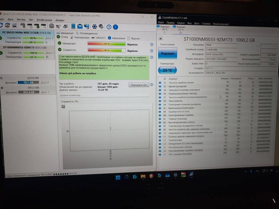 Жесткий диск Seagate 1 тб