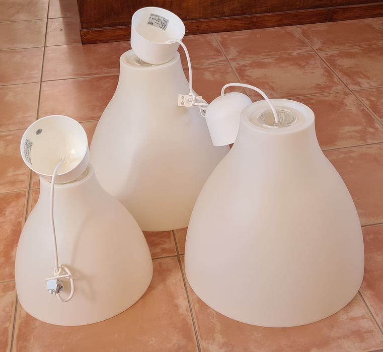 Candeeiros IKEA (modelo Melodi)