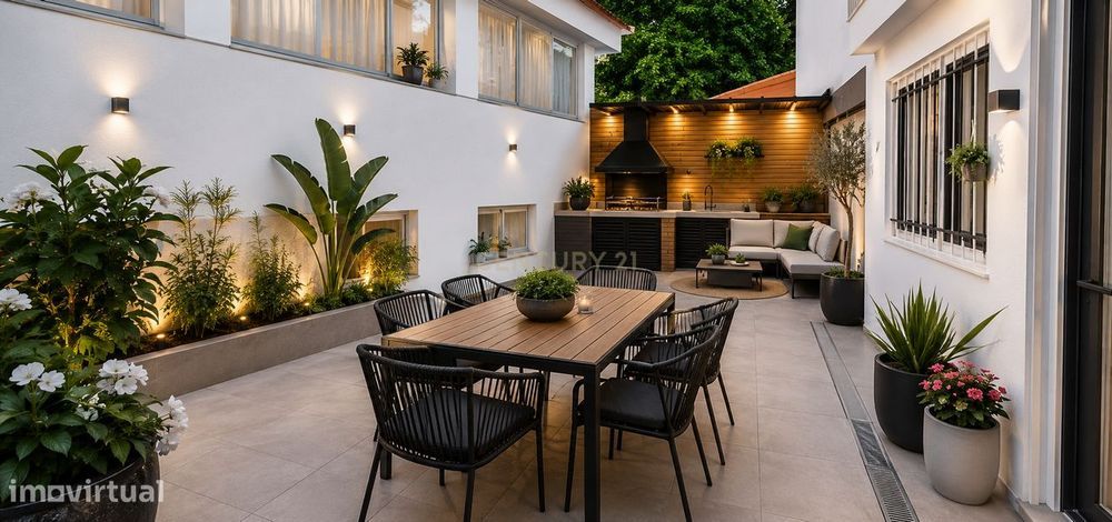 Moradia T5 C/ Terraço E Jardim Alfragide