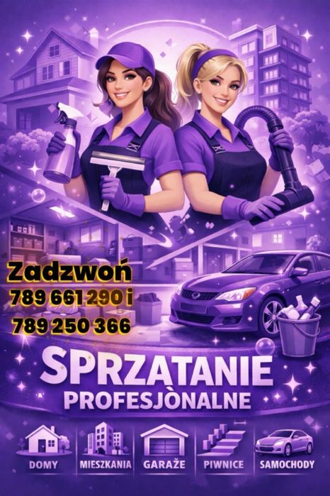 Sprzątanie mieszkań i domów | Wolne terminy | Starogard