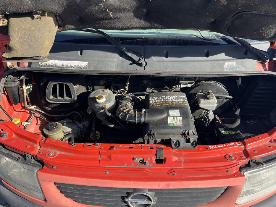 Movano 2002r. 2.5 DTI 115 km doka brygadówka dubel kabina