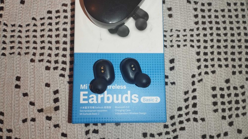 Auriculares True Wireless Bluetooth Xiaomi Mi Earbuds Basic 2 - Preto
