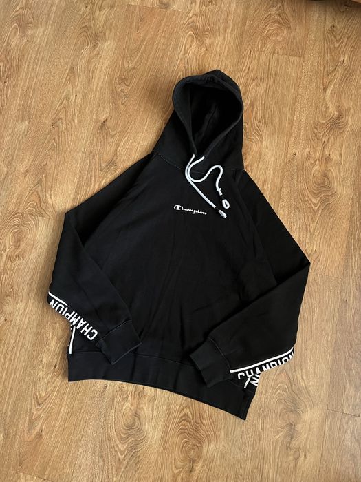 Худи Champion На Лампасах Heavy Cotton плотный sk8 rep y2k