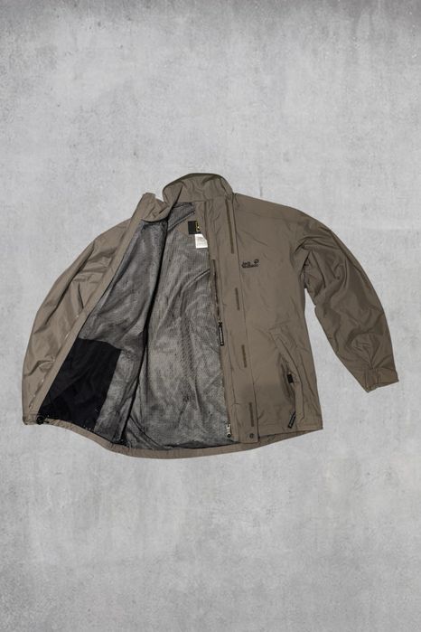 Jack Wolfskin kurtka przejściowa outdoor beżowa męska L