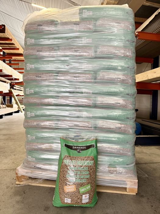 Pellet A1 Dankros 18MJ 15 kg. Produkt Polski