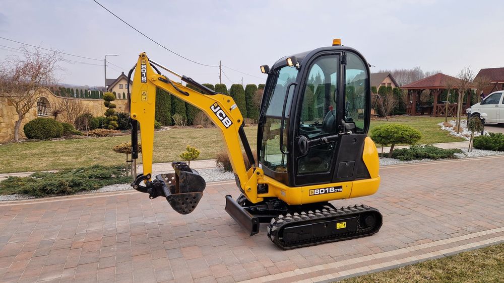 JCB 8018 CTS  MINIKOPARKA | najlepszy model | LONG arm| rozsuwane gąsienice | 2 łyżk