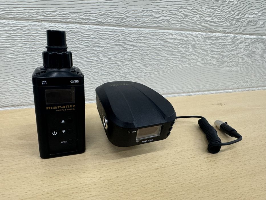 Zestaw nadajnik plus odbiornik Marantz pmd 750 t ta do mikrofonów xlr
