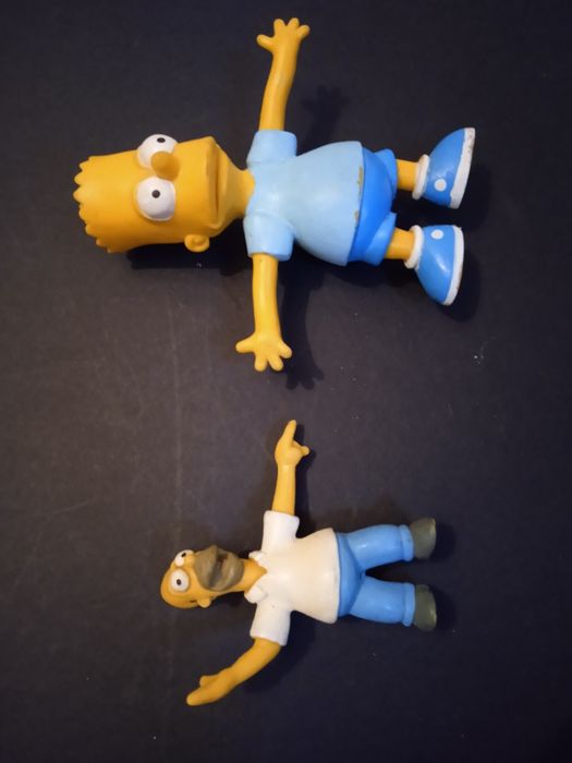 Homer and Bart Simpson