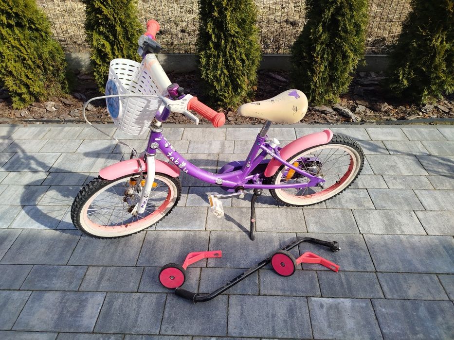 Rower dziewczęcy 18 cali