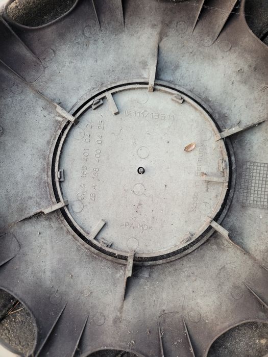 Kołpaki 3 sztuki Mercedes