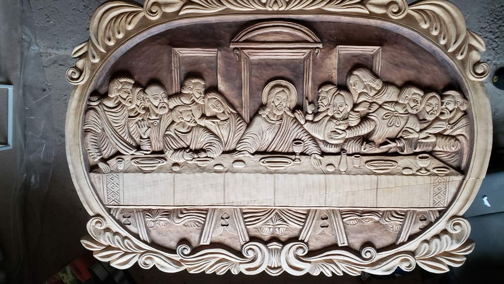 Деревянная икона деревяна ікона