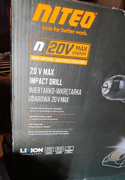 Wiertarko wkrętarka udarowa