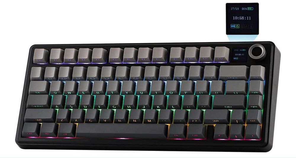 Klawiatura mechanmiczna AULA F75 MAX gradient black