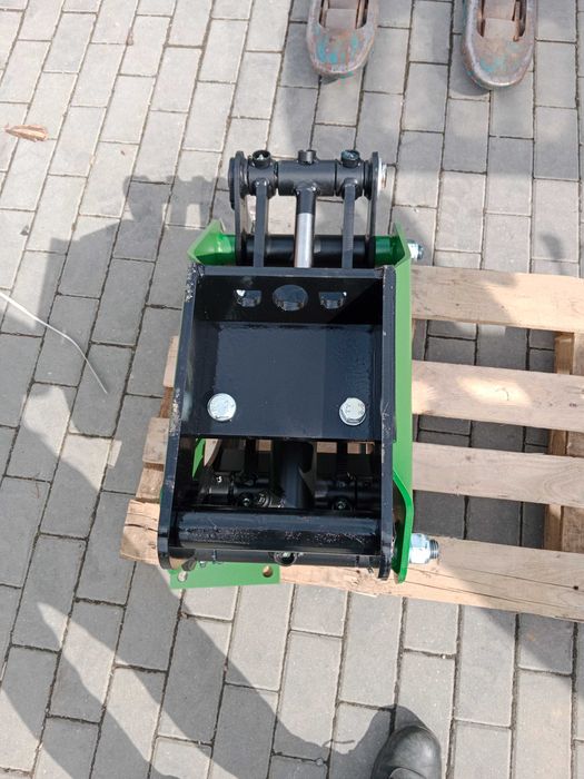 Chwytak do minikoparki / chwytak do koparki / chwytak 125 cm / Mocowanie Lehnhoff / Verachtert / Easy Lock