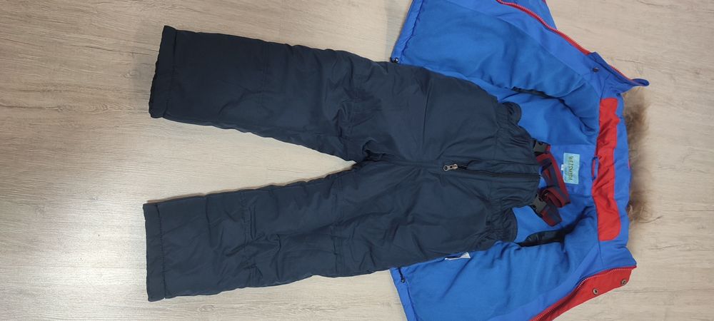 Зимовий комплект, куртка і напівкомбінезон на хлопчика 3-5 років