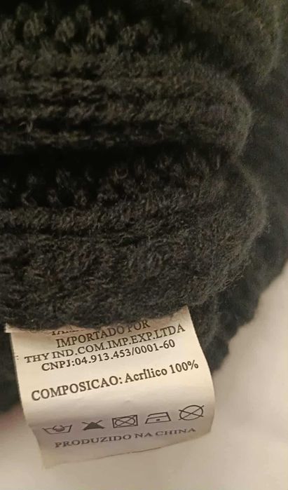 Gorro preto - bom estado