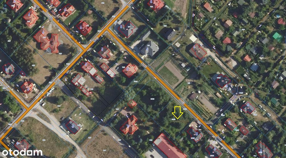 Piękna działka budowlana Kajetany 1200m2