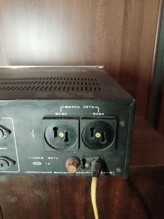 Усилитель и колонки