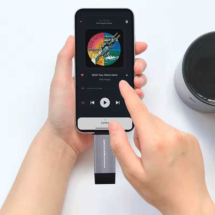 Корпус для зовнішнього SSD накопичувача M.2 NVME 2230/2242 Кейс|Бокс