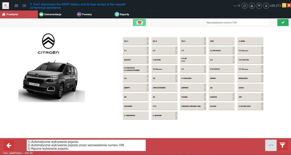 DIAGBOX 9.273 PL - SIERPIEŃ 2026, Bez VM -  Samodzielna Instalacja