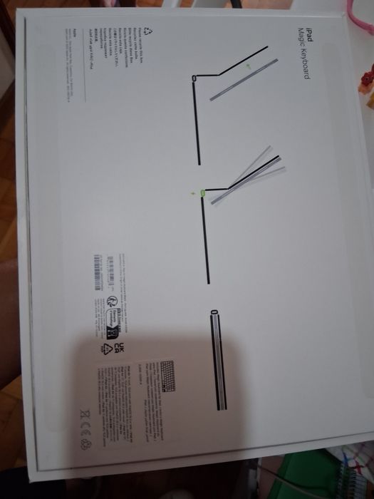 Magic Keyboard Air 11 M3/M4 Igual a Novo