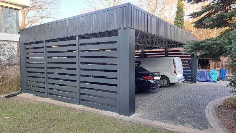 Wiata garażowa, CARPORT, garaż, konstrukcja na dowolny wymiar
