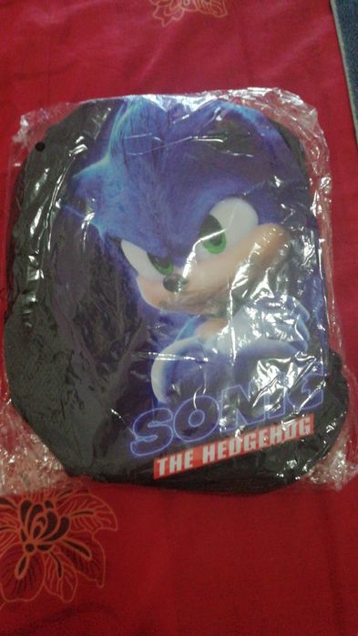 Mochila Pré Escolar Sonic The Hedgehog