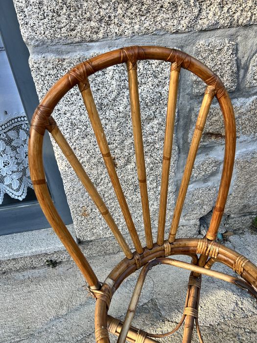 Cadeira Bambu - Restauro