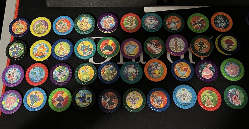 Tazos Pokemon (Vários)