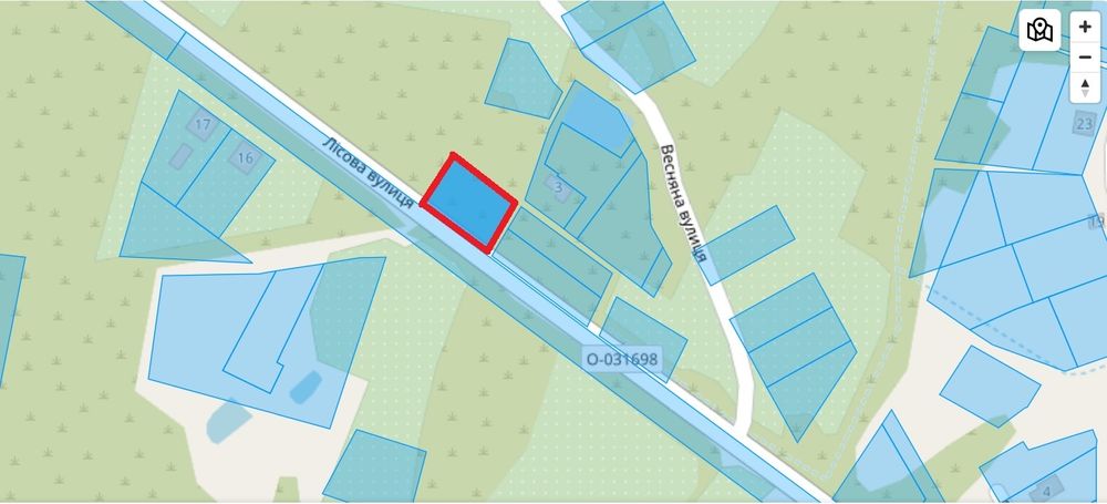 Земельна ділянка під забудову Стара Вижівка