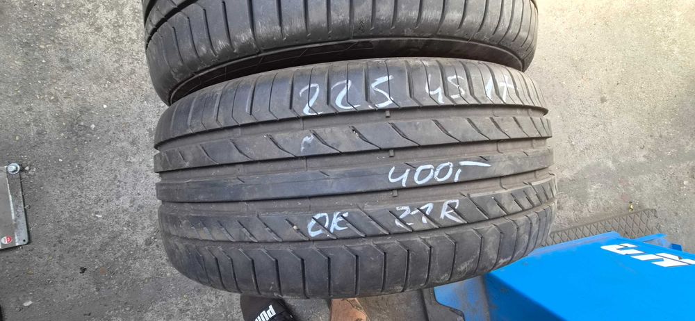 2szt opony letnie Continental _ 225/45/17