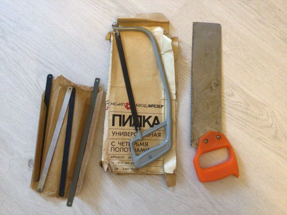 Пила, ножовка ручная