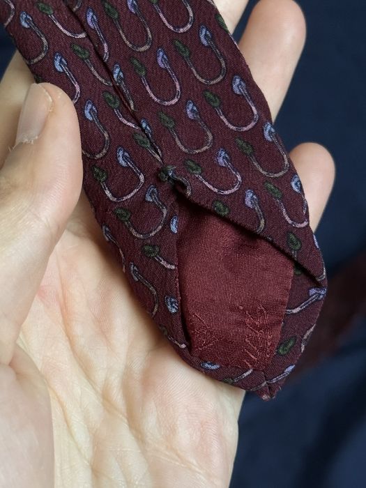 Вінтажна шовкова краватка Gucci