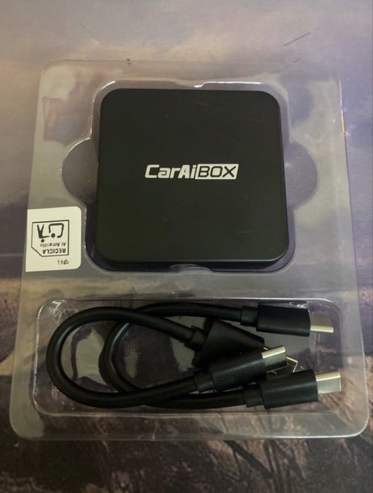 CarAi BOX бездротовий CarPlay Android Auto адаптер новий